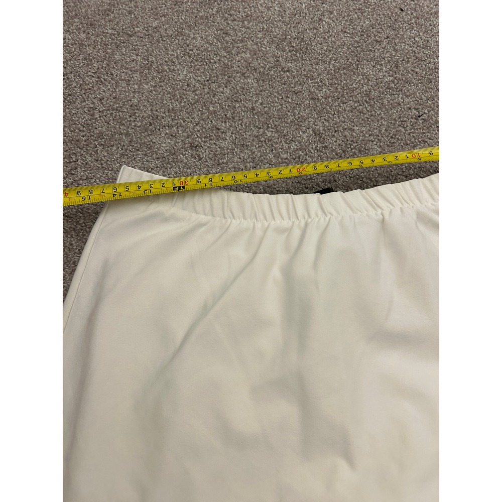 Nike Tennis Sexy Skirt Womens Medium Cream Excellent Dri-FIT Athletic Skort - Picture 4 of 7